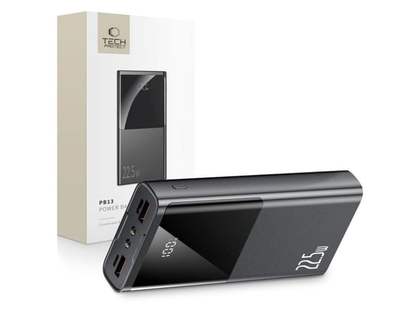 Powerbank Tech-Protect Powerbank 22,5W 20000mAh Tech-Protect PB13 grå