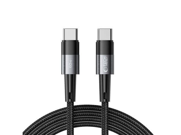 USB-kabel Tech-Protect USB-C till USB-C 2 m grå