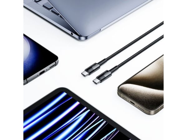 USB-kabel Tech-Protect USB-C till USB-C 2 m grå