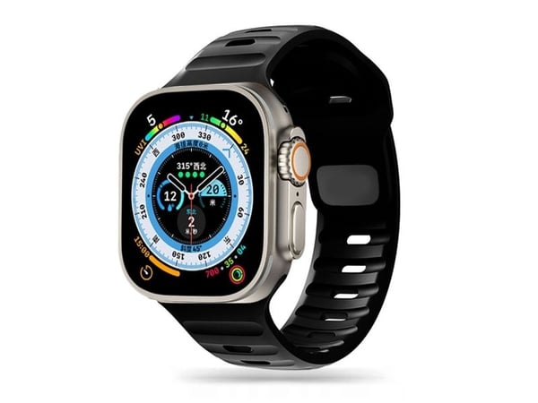 Tech-Protect rem Iconband til Apple Watch 4/5/6/7/SE/8/Ultra 44/45/49 mm svart