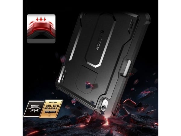 Etui med nettbrett Tech-Protect Etui IPAD 10.9 2022 Tech-Protect Kevlar Pro sort