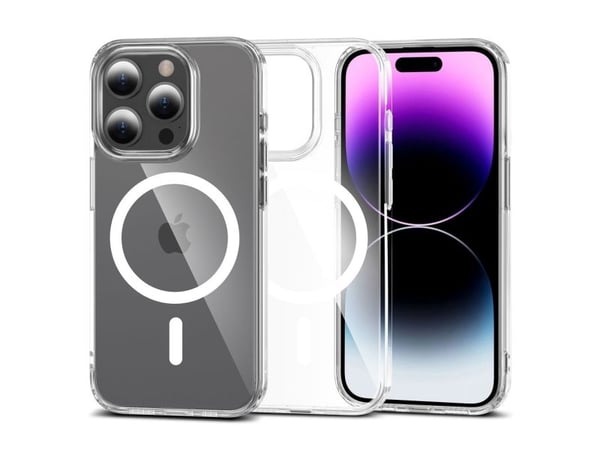 Tech-Protect FlexAir hybrid MagSafe-etuiet til iPhone 15 Pro Max - klar