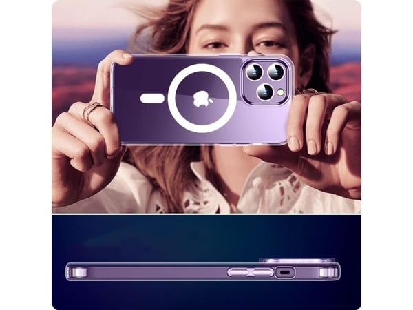Tech-Protect FlexAir hybrid MagSafe-etuiet til iPhone 15 Pro Max - klar
