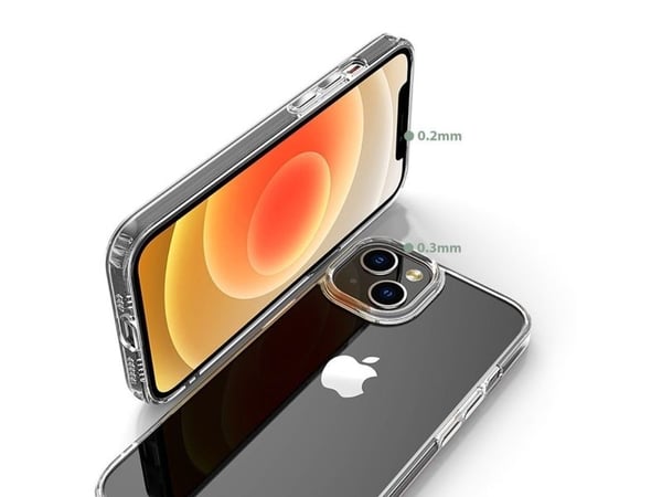 Tech-Protect FlexAir hybrid-skal till iPhone 15 - transparent