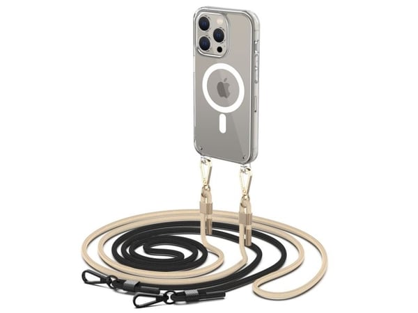 Mobiili tagakaas Tech-Protect iPhone 15 Pro Magsafe, kaapelikotelo, läbipaistev