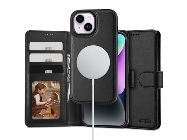 Tech-Protect TECH-PROTECT WALLET MAGSAFE IPHONE 15 BLACK