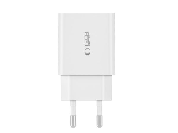 Tech-Protect TECH-PROTECT C35W 2-ports nettlader PD35W hvit
