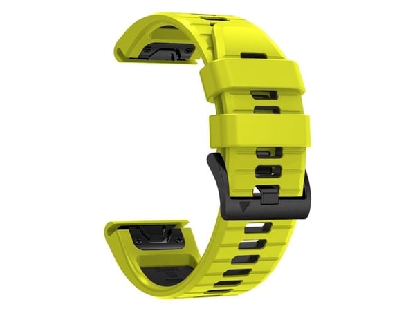 Tech-Protect ICONBAND PRO rem til Garmin FENIX 3 / 5X / 3HR / 5X PLUS / 6X / 6X PRO / 7X lime/svart