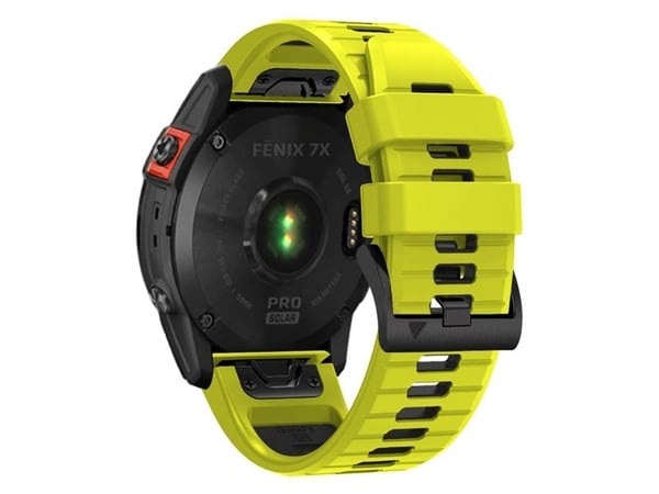 Tech-Protect ICONBAND PRO rem til Garmin FENIX 3 / 5X / 3HR / 5X PLUS / 6X / 6X PRO / 7X lime/svart