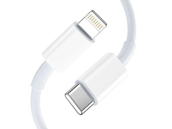 Ladowarka Tech-Protect TECH-PROTECT C35W 2-PORT NETWORK CHARGER PD35W + LIGHTNING CABLE WHITE
