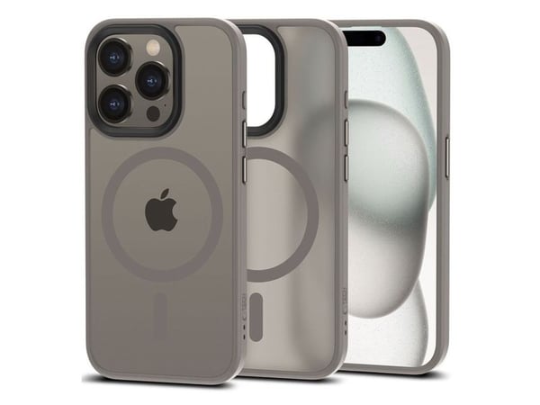 Tech-Protect MagMat MagSafe-deksel for iPhone 15 Pro - matt titan