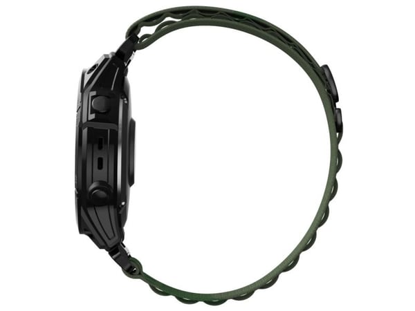 Tech-Protect hihna GARMIN FENIX 5 / 6 / 6 PRO / 7 Tech-Protect Nylon Pro -suojahihna vihreä