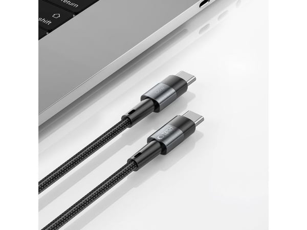 Kaapeli 5A PD100W 3m USB-C - USB-C Tech-Protect Ultraboost harmaa