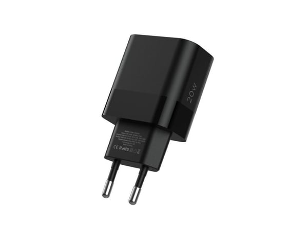 Tech-Protect Lader PD 20W Vegglader 2x USB-C Tech-Protect C20W svart