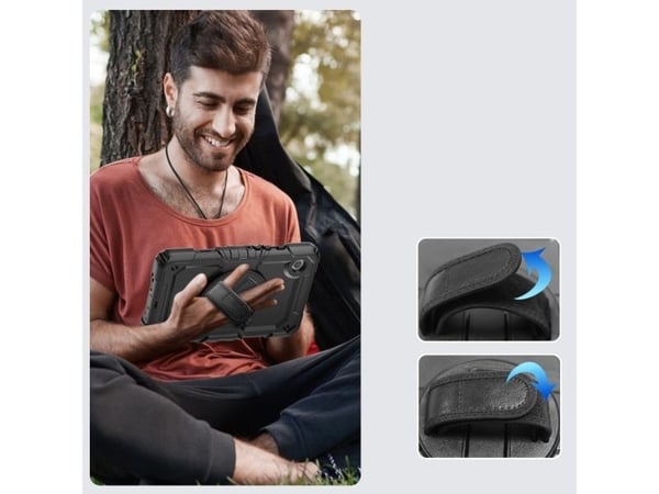 Kotelo Samsung Galaxy Tab A9+ 11.0 Tech-Protect Solid360 musta