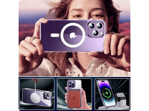 Tech-Protect FlexAir hybrid MagSafe-deksel til Samsung Galaxy S24 Ultra - klar