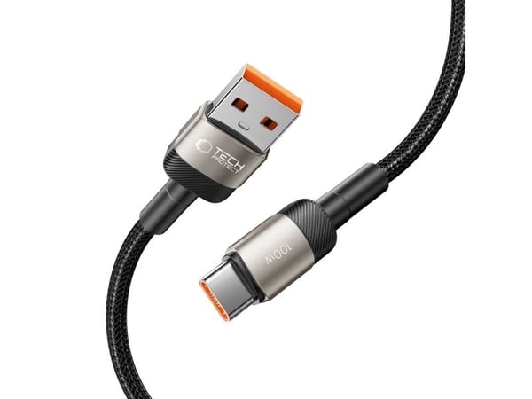 Kaapelit USB - C tipo USB 100W / 5A 1m Tech-Protect UltraBoost EVO titano titano