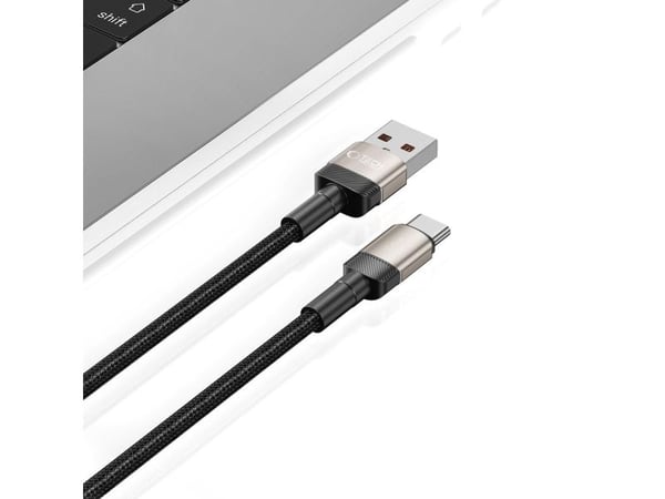 Kaapelit USB - C tipo USB 100W / 5A 1m Tech-Protect UltraBoost EVO titano titano