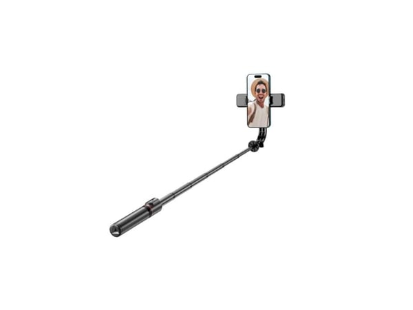 Selfie stick Tech-Protect TECH-PROTECT L05S BLUETOOTH SELFIE STICK TRIPOD & LED LIGHT BLACK