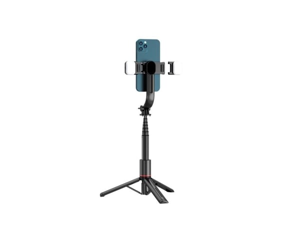 Selfie stick Tech-Protect TECH-PROTECT L05S BLUETOOTH SELFIE STICK TRIPOD & LED LIGHT BLACK