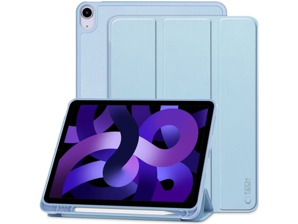 Tech-Protect SmartCase pen til iPad Air 10,9" (2020/2022) / 11" (2024/2025/2026) - blå