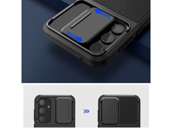 Etui Tech-Protect Velar Cam+ til Samsung Galaxy A55 5G - sortering