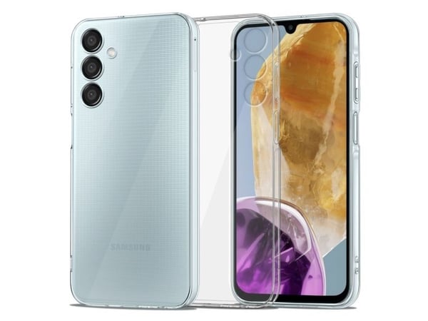 Tech-Protect FlexAir-deksel for Samsung Galaxy M15 5G - transparent