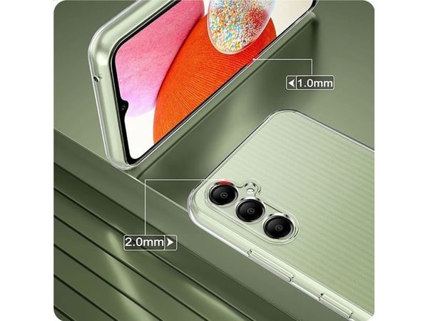 Tech-Protect FlexAir-deksel for Samsung Galaxy M15 5G - transparent