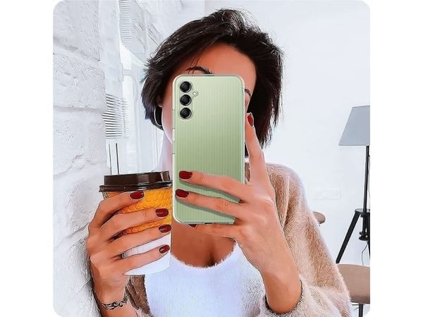 Tech-Protect FlexAir-deksel for Samsung Galaxy M15 5G - transparent
