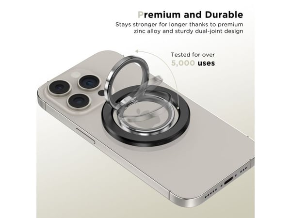 Holder / ring Tech-Protect MMR300 magnetisk med MagSafe - svart