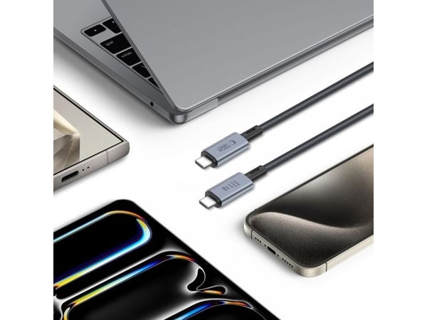 USB-kabel Tech-Protect USB-C - USB-C 2 m svart (5906302308996)