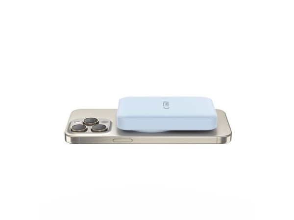 Powerbank Tech-Protect LifeMag PB11 med MagSafe 10000mAh 15W USB-C-port - blå + USB-C-kabel