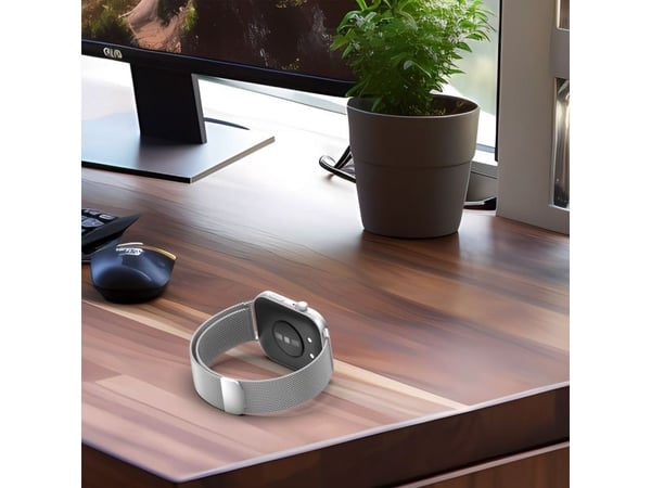Armbånd til Huawei Watch Fit 3 Tech-Protect Milaneseband svart