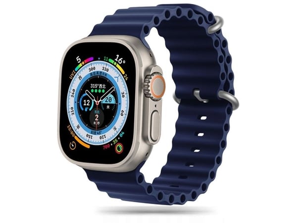 Tech-Protect IconBand rem til Apple Watch 4/5/6/7/8/9/SE/Ultra 1/2 42/44/45/49 mm midnight Blue