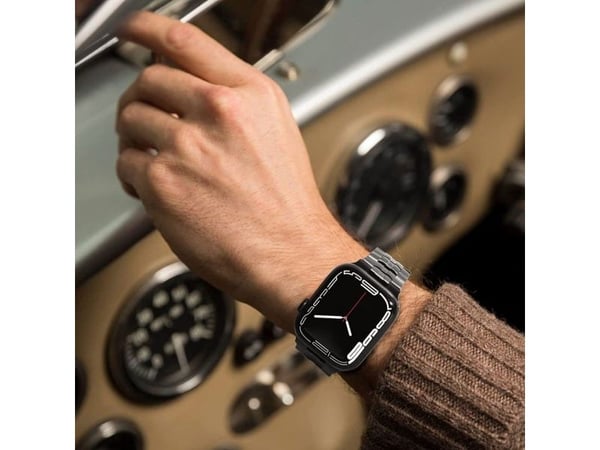 Tech-Protect Stainless Line Apple Watch 4 / 5 / 6 / 7 / 8 / 9 / SE / Ultra 1 / 2 (42 / 44 / 45 / 49 mm) Titanium