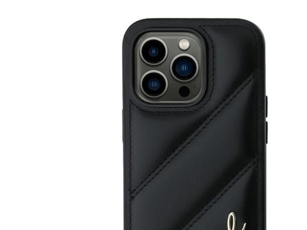 Karl Lagerfeld iPhone 13 Pro Max 6.7" kovakotelo lajitella / lajitella Diagonaalinen tikattu Scripted