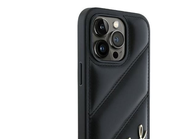 Karl Lagerfeld iPhone 13 Pro Max 6.7" kovakotelo lajitella / lajitella Diagonaalinen tikattu Scripted
