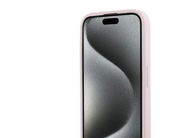 Karl Lagerfeld Karl Lagerfeld Karl Lagerfeld KLHCP15XPQDSMGP iPhone 15 Pro Max 6.7" różowy/vaaleanpunainen kovakotelo Diagonaalinen tikattu kirjoit...