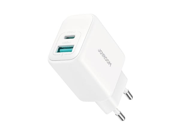Joyroom JR-TCF21 lader USB-C til USB-A 20W PD/QC 3.0 hvit