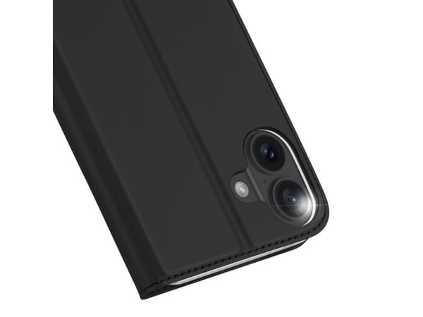 Dux Ducis Skin Pro-deksel til iPhone 16 Plus med klaff og kortspor - sorter