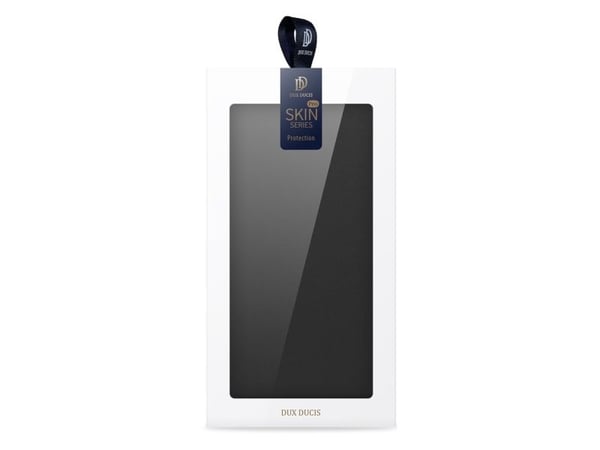 Dux Ducis Skin Pro-skal till iPhone 16 Plus med flip och kortfack - Svart
