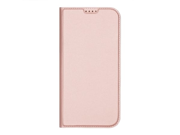 Dux Ducis Skin Pro iPhone 16 Pro Max deksel med flip og kortholder - Pink