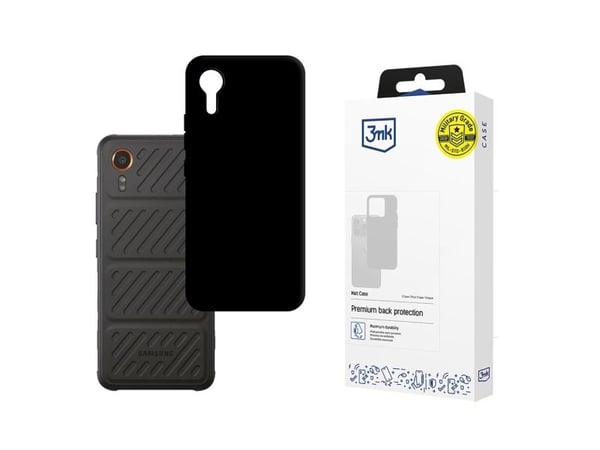 3mk Matt Case - Beskyttende deksel for mobiltelefon - termoplast-polyuretan (TPU) - svart - for Samsung Galaxy XCover7