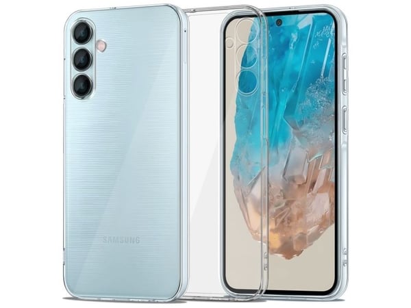 Tech-Protect FlexAir-etui til Samsung Galaxy M35 5G - gjennomsiktig