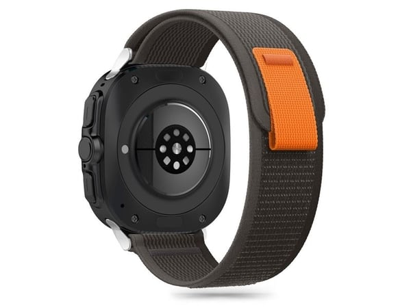Tech-Protect nylon til Samsung Galaxy Watch Ultra (47 mm) svart/orange
