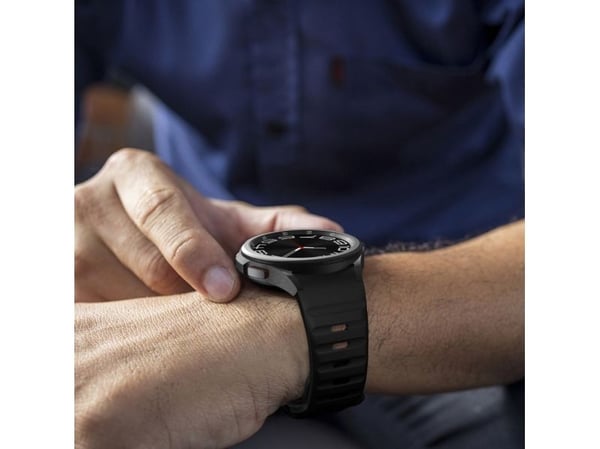 Armbånd Samsung Galaxy Watch 4 / 5 / 5 Pro / 6 / 7 / FE Tech-Protect silikon svart