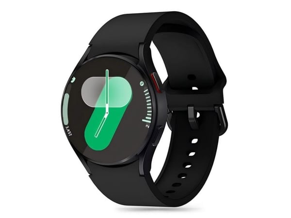 Armbånd Samsung Galaxy Watch 4 / 5 / 5 Pro / 6 / 7 / FE Tech-Protect silikon svart