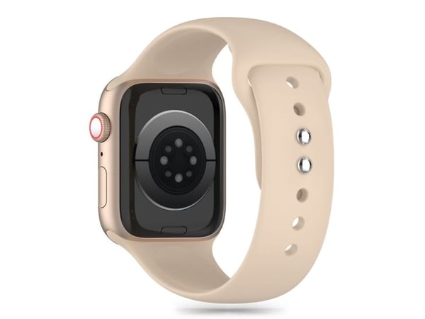 Tech-Protect silikonrem til Apple Watch 4/5/6/7/8/9/SE 38/40/41 mm valnøtt