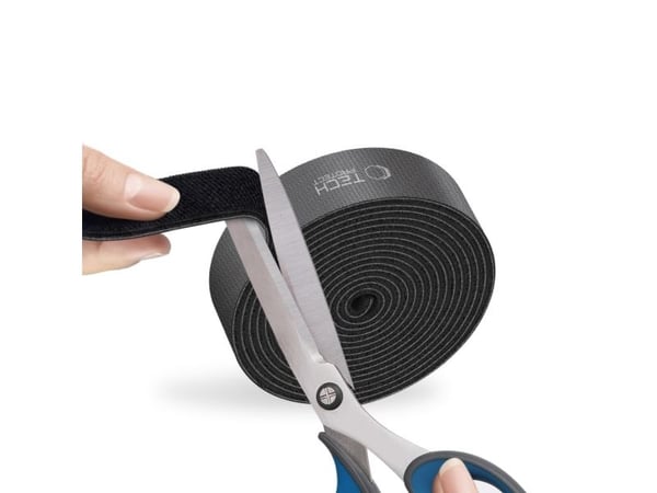 Tech-Protect TECH-PROTECT VELCRO CABLE ORGANIZER 300CM BLACK