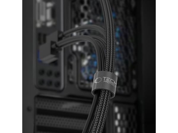 Tech-Protect TECH-PROTECT VELCRO CABLE ORGANIZER 300CM BLACK